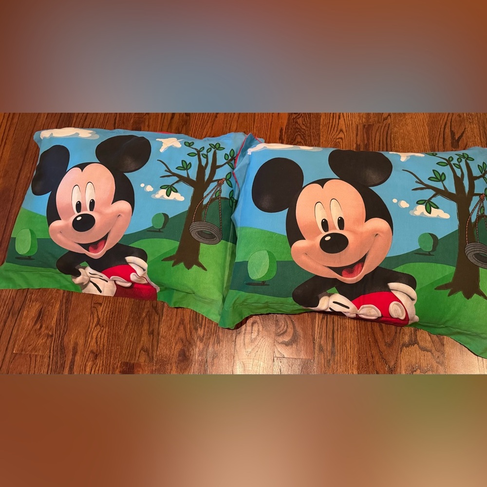 Mickey Mouse Decorative Pillow Sham Set